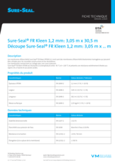 Membrane Sure-Seal Kleen 1,2 mm - FT